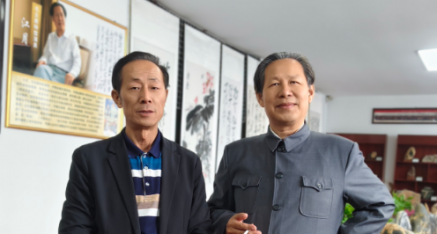 国际神州网陕西站站长郝洁采访中华国宝级艺术大师江月